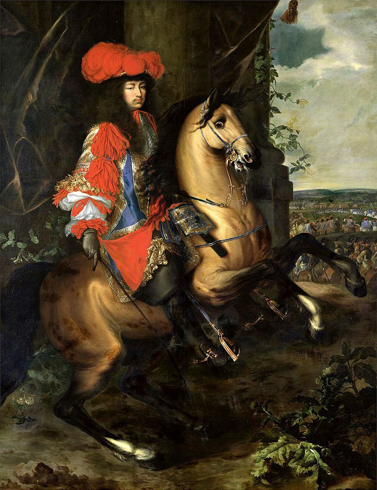 louis fourteen equestrian portrait